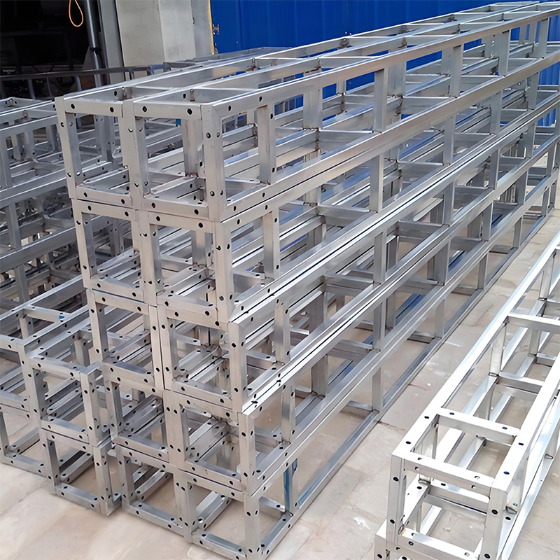 Aluminum alloy square tube truss